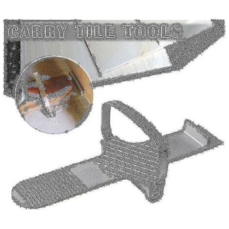 QORVA-Planche de verre pied de levage boucle porte carrelage anti-soulèvement cloison sèche plâtre feuille fonctionnement outil de levage