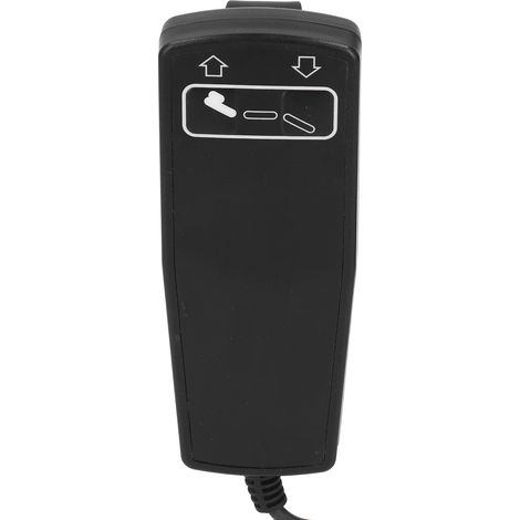 Télécommande inclinable 5 broches boîtier ABS IP66 étanche pour lit relevable (1/5)