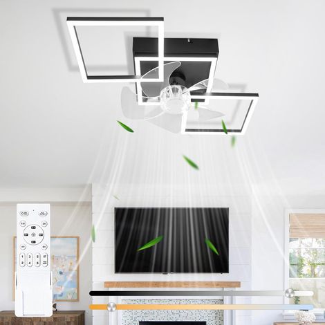 Ventilateur Plafond avec Lumiere, Ventilateur Plafond Silencieux (1/5)