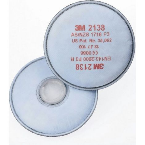 Filtre 3M 2138 P3 2 unités