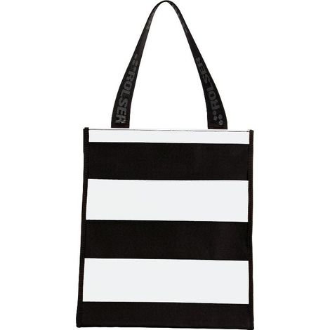 rolser finstock shopping bags bolsa lido blanco-negro shb006