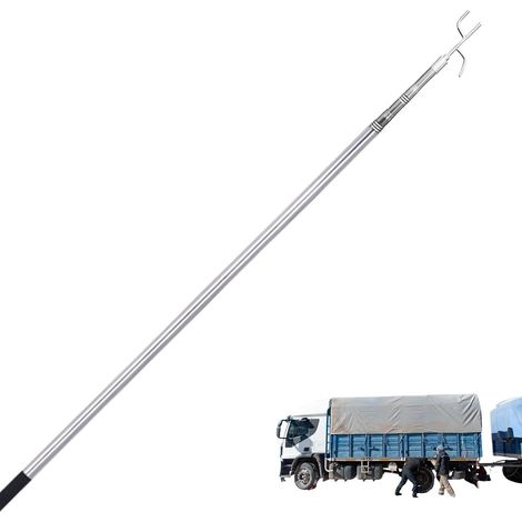 Pince Préhensile Robuste À Portée Extensible 1,5 m Extensible à portée en Pince Robuste Pour Pick-up Outil de préhension antirouille à portée pour benne