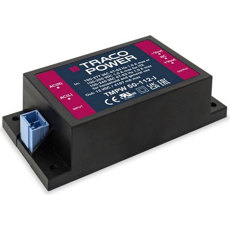 TracoPower TMPW 50-124-J Alimentation à découpage 24 V/DC 2.08 A 50 W Y453863