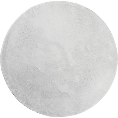 Maison Exclusive - Tappeto a Pelo Corto HUARTE Morbido e Lavabile Grigio Ø 120 cm