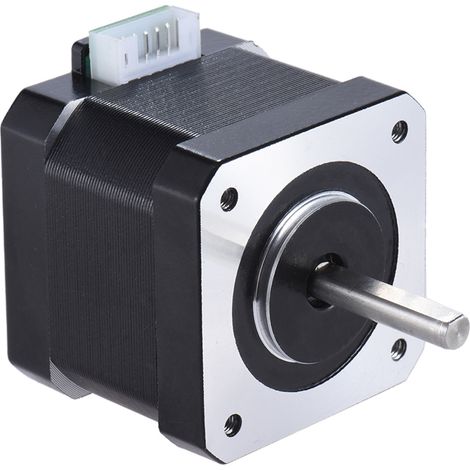 Stück Nema 17 Schrittmotor-Ansteuergeräte, 2-phasig, 1,8°, 0,9 A, 0,4 Nm, 42 mm, mit Anschlusskabel, Ersatzteil für 3D-Drucker/CNC-Maschinen