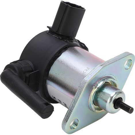 Électrovanne d'arrêt 1C010‑60015 en alliage d'aluminium pour Kubota V1505 V3300 DC12V (1/5)
