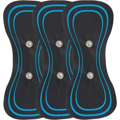 Coussinets de massage EMS pour la nuque, les hanches et le corps, pour soulager les douleurs musculaires (autocollants) 04163-AquaForge