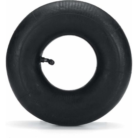 Pneu 4.80/4.00-8 avec chambre à air pliable, valve pour roue de chariot, bandage pneumatique, pneu caoutchouc pour remorque, dimension 4.80-8, pneu à valve, roue de transport (1/5)