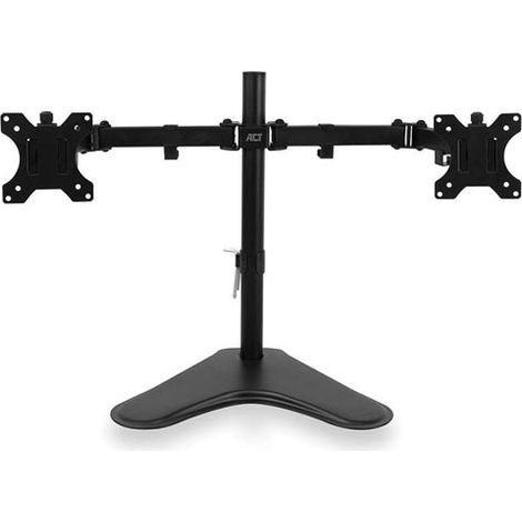 Soporte de escritorio para monitor, 2 pantallas hasta 32", Vesa (1/4)