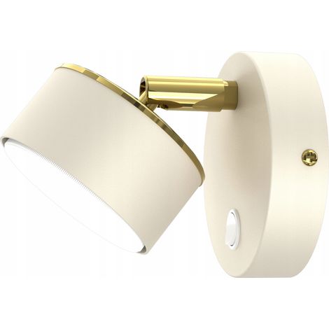 Wandleuchte Deckenleuchte Strahler ECRU BEIGE GX53 POLNISCHE LAMPE
