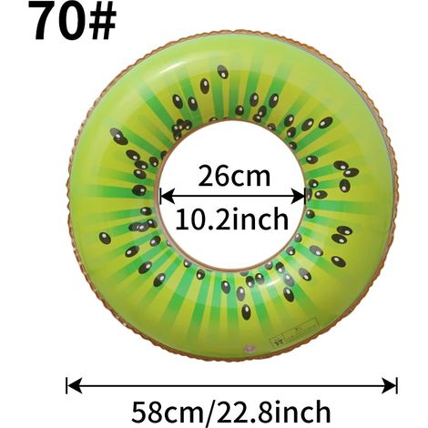 (70) Bouée gonflable, tapis flottant, en PVC épais, jouet de plage d'été
