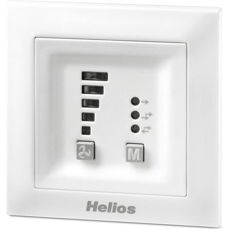 Helios KWL 45 BEU Bedienelement 5-Stufen, 3-Betriebsarten mit LED, UP-Version