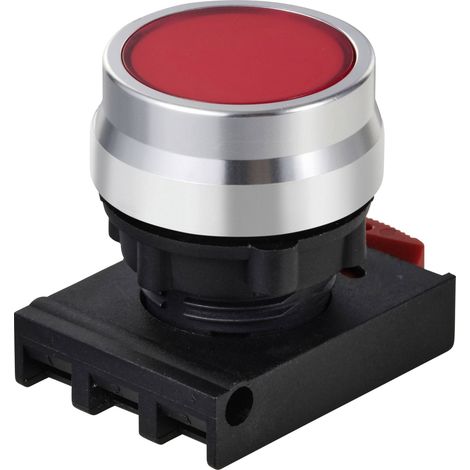 TRU COMPONENTS TC-12835224 ONPOW26BK-R Elément frontal pour bouton-poussoir bouton rouge 1 pc(s) (1/2)