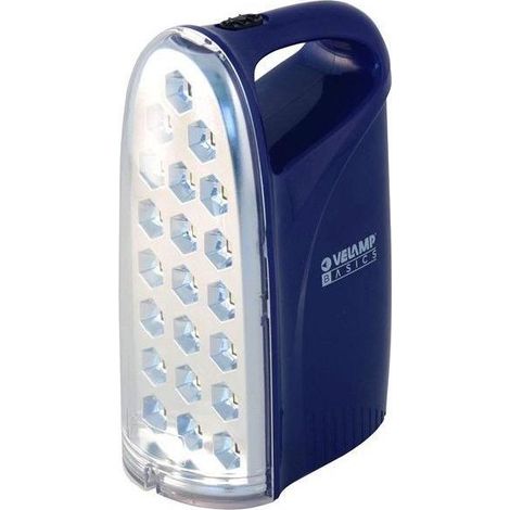 Lampe d'urgence portable rechargeable à Led 250 Lumens IP20 Iron Light