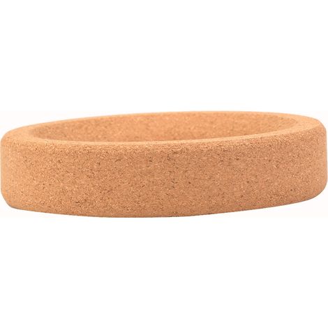 Support de bague en liège synthétique pour flacon à fond rond (160mm) (1/5)