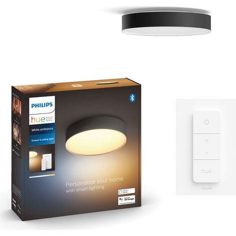 Plafonnier Hue Enrave L - White Ambiance Ø 42,5 cm noir - 915005996901 (1/5)