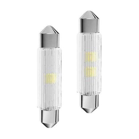 Signal Construct MSOE114364HE Lampadina LED tubolare Bianco freddo S8.5 24 V/AC, 24 V/DC 27.4 lm