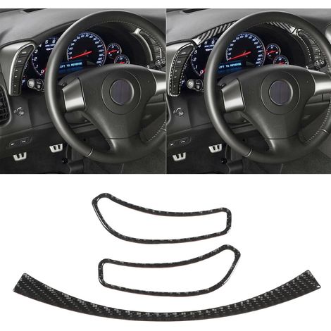 Interieuraufkleber aus Kohlefaser für die Armaturenbrettverkleidung der Chevrolet Corvette C6 (2005–2013) (1/5)