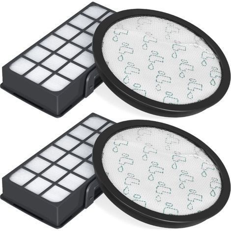 Ensemble de 2 filtres HEPA pour aspirateurs Silence Force Cyclonic 4AAAA RO7647EA RO7663EA RO7676EA RO7681EA (modèle RO76xx), accessoires de remplacement de filtre ZR903701 (1/4)