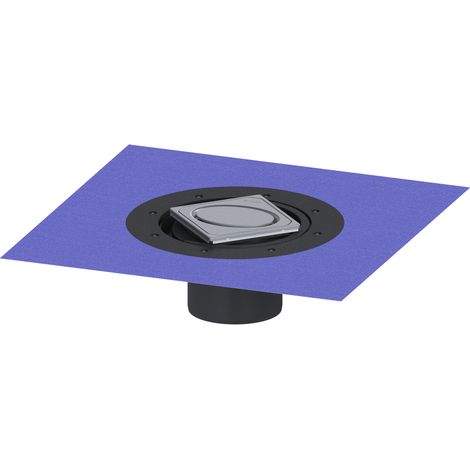 KESSEL-Elemento superiore Variofix - Griglia di design Ovale, V2A, L 15, 48626