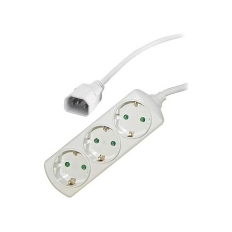 Riello REGLETA 3 T base múltiple 1,5 m 3 salidas AC Interior Blanco
