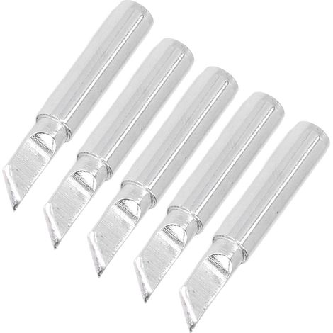 5-teiliges Lötspitzen-Set für BGA-Stationen, Kupfer-Schweißkopf-Set, Hardware der Serie 900M (Messerkante K) (1/5)
