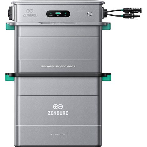 Zendure SolarFlow 800 Pro 2 - Stockage énergétique solaire domestique 800W, gestion intelligente, IP65, avec AB2000X LFP Batterie