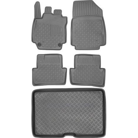 Set di tappetini per auto e tappetino per bagagliaio per Renault Captur I Crossover dal 2013 al 2019 (1/5)