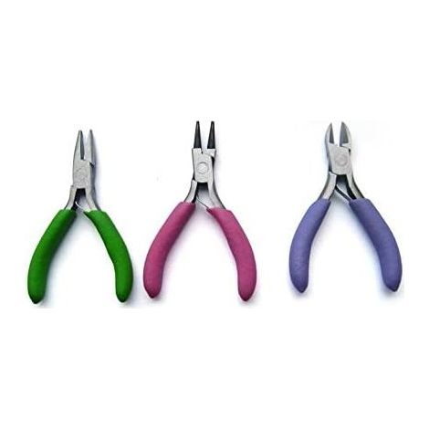 Jewelry Tweezers/Mini Universal Tweezers/Round Nose Tweezers/Diagonal Tweezers (1/3)
