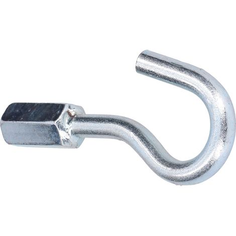 Crochet de serrage 12mm – Acier galvanisé – Diamètre de serrage max 12mm – Lot de 10 vis incluses – Pour fixation solide
