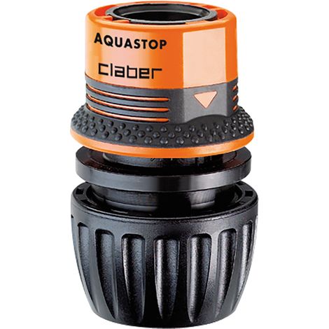 RACCORDO RAPIDO AQUASTOP UNIVERSALE Art.8549 - 1/2-5/8-3/4 blister  - CLABER