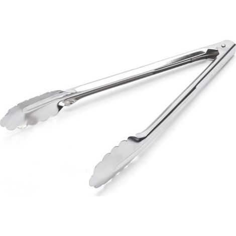 De Buyer Pince cafétéria en inox Feuilles de Chêne Longueur 24 cm Argent (1/4)