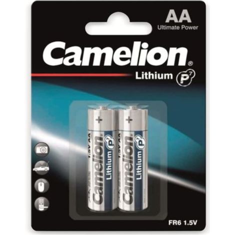 CAMELION Mignon-Batterie, Lithium, FR6, 2Stück (1/3)