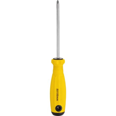 Tournevis Phillips Tournevis Cruciforme 2 8.1" CR-V Jaune (1/5)