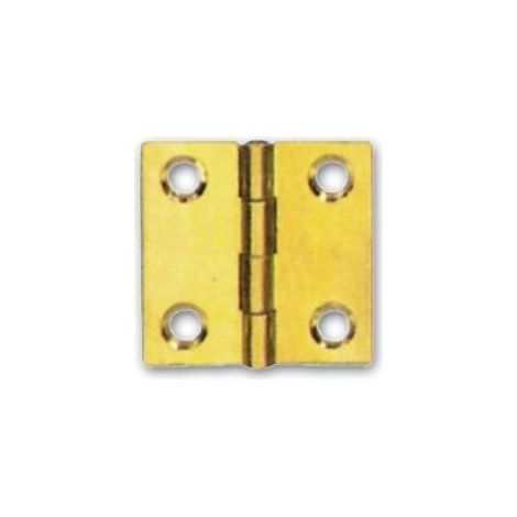 CERNIERA MOBILI ALA PIANA OTTONE FRESATO 50X40MM (1/2)