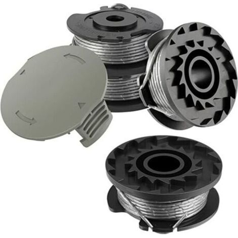 Ersatzspule für Rasenmäher F016800569 für Bosch EasyGrassCut 23/26/18/18-230/18-260/18-26 Akku-Motorsense, - Ø 1,6 mm 6,1 m , Rasenmäher-Zubehör, Ersatzspule für Rasenmäher