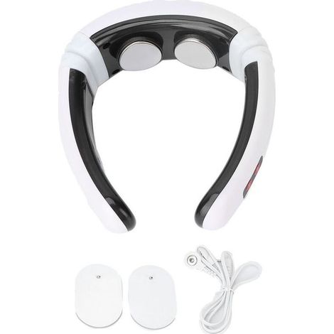 Appareil massage cervical électrique chauffant - Traitement colonne vertébrale - Soulagement efficace