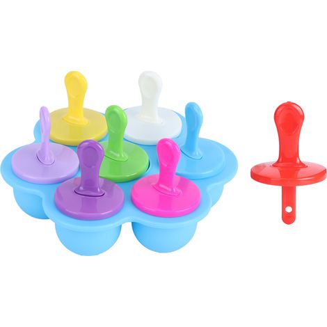Moule à Glace Réutilisable en Silicone pour Cuisine - DIY et Accessoires de Cuisine Bleu (1/5)