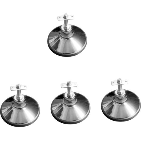 UPKOCH Lot de 4 pieds réglables pour table de billard, antidérapants (1/5)