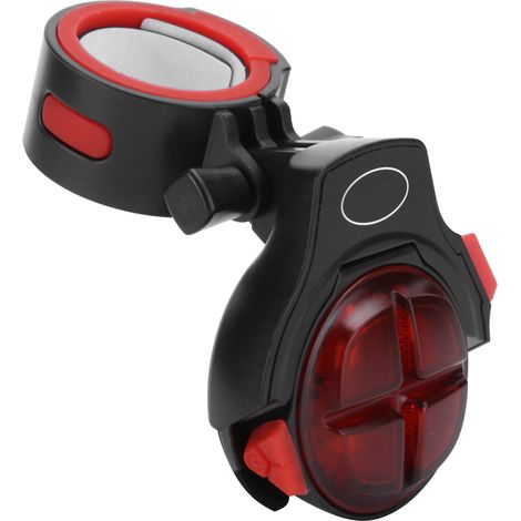 Feu arrière de vélo à induction, rechargeable par USB, étanche, avec LED de signalisation pour la conduite de nuit (1/5)