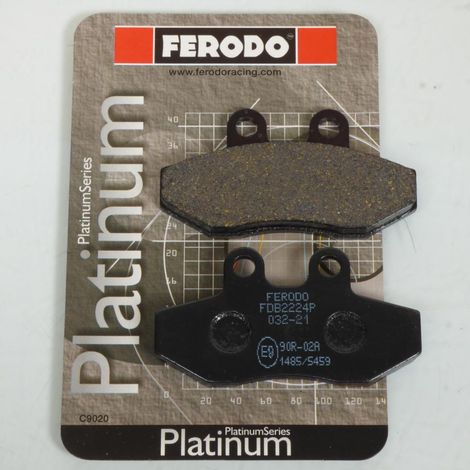 Plaquette de frein Ferodo pour Scooter Yamaha 125 Cygnus 2007 à (1/2)
