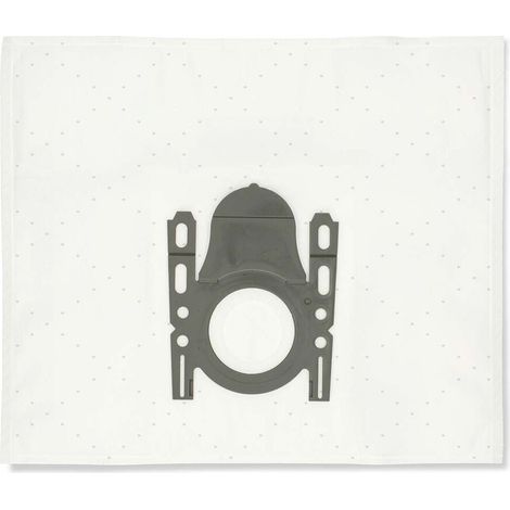 Nedis Staubsaugerbeutel / 4 Stück / Synthetik / Meist verkauft für: Bosch / Siemens D - E - F - G - H / Weiss