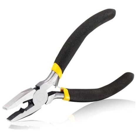 4.1" Mini Wire Pliers, Multi-Purpose Jewelry Pliers, Needle Nose Pliers, Lineman's Fine Pliers, Craft Tools. (1/5)