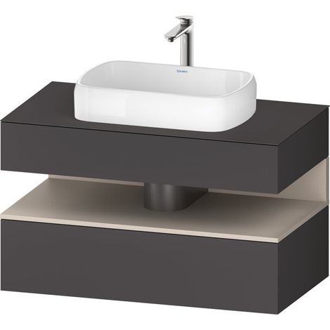 Duravit Collection One Konsolenwaschtischunterbau, 1 Auszug, 1 (1/2)