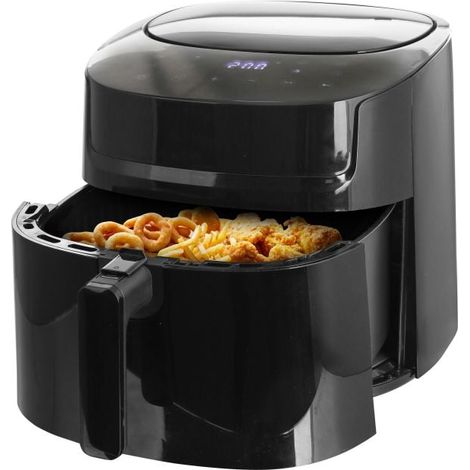 Emerio Heißluftfritteuse AF-129622.1, 7,2 L, 1800 Watt Airfryer schwarz (1/3)