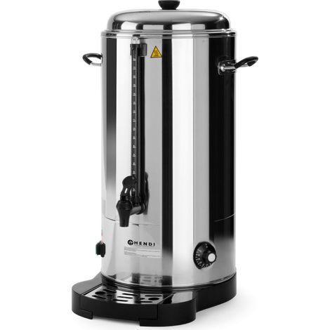 Calentador de agua de doble pared y caldera para vino caliente 18 L - Hendi 211502 (1/4)
