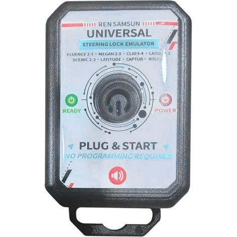 Simulateur de Verrouillage Direction Universel ESL ELV pour FLUENCE2-3, MEGAN2-3 · CLIO3-4 LACUNA 3 (1/4)