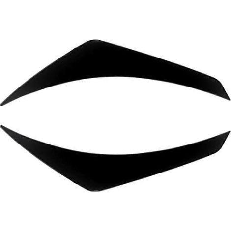 Compatible avec les spoilers latéraux de pare-chocs avant et les baguettes de garniture de spoiler latéral de feux antibrouillard des BMW Série 1 F70 et Série 2 F74 M Sport (modèles 2024 et ultérieurs (1/5)