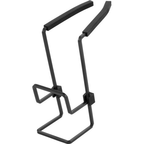 Porte-éponge de cuisine à suspendre – Support d'évier en métal étanche, aucun perçage nécessaire, rangement pour évier, éponge, savon, brosse, égouttoir, torchon (1/5)