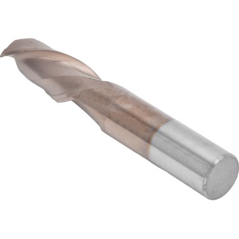 Fraise à queue cylindrique, acier rapide, fraise à 2 dents, adaptée à l'acier allié trempé D12×D12×30×75L (1/5)